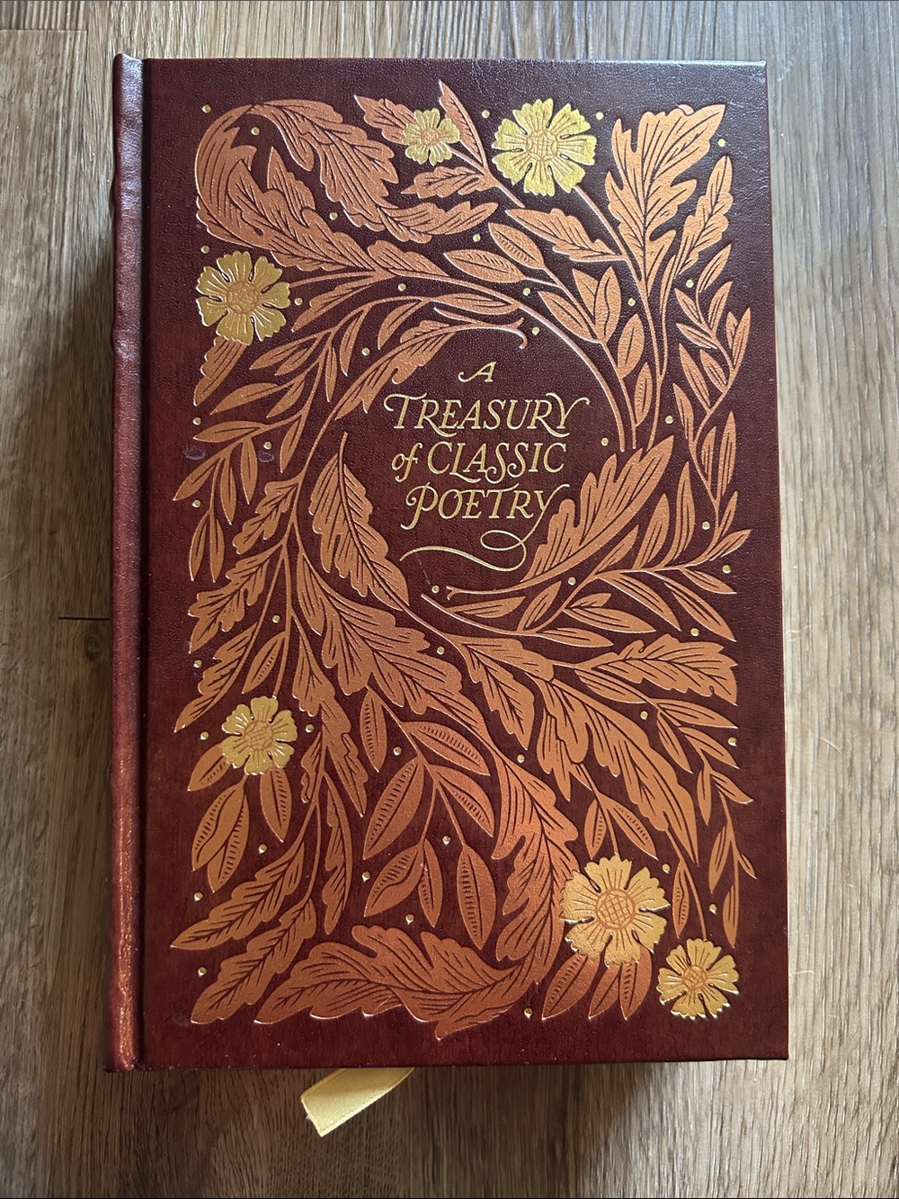 A Treasury of Classic Poetry Hardcover Book